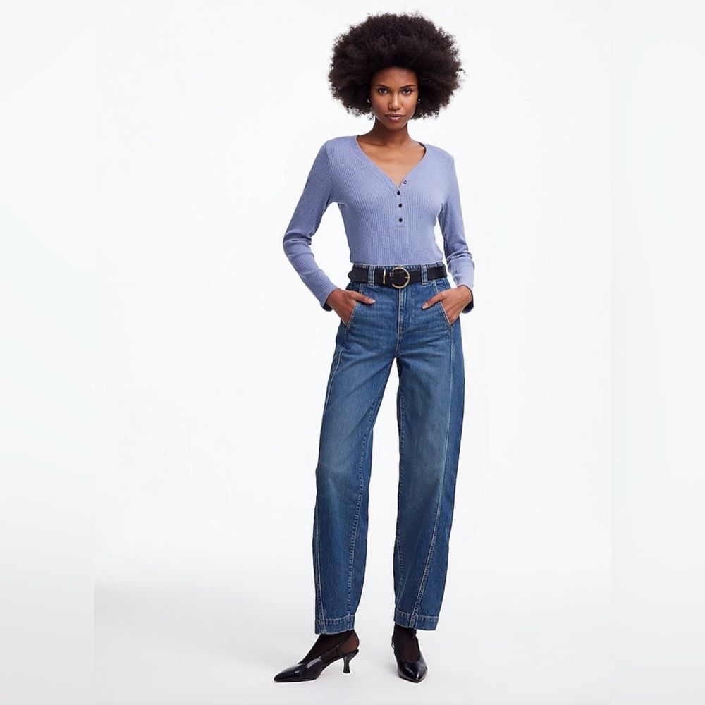 Madewell Tapered Denim Trousers